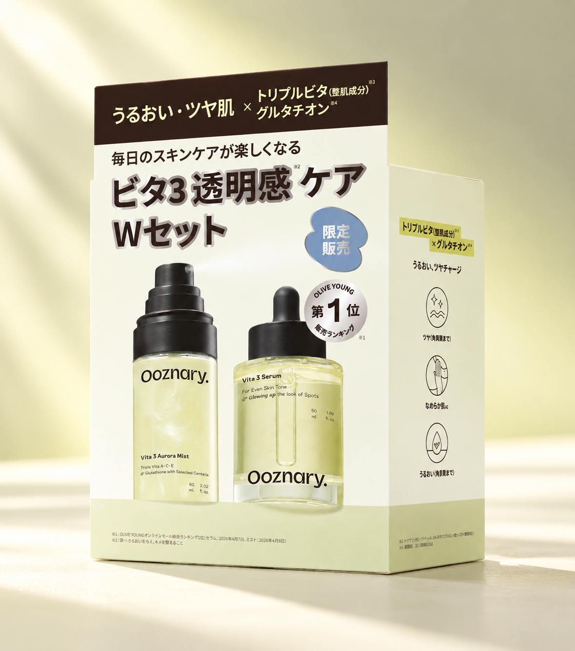 ビタ3透明感ケア Wセット