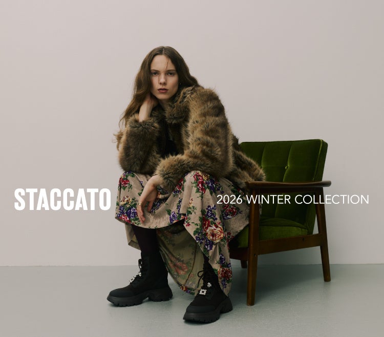 STACCATOの冬コレクション公開、バックルやリボンが映える3足のブーツ