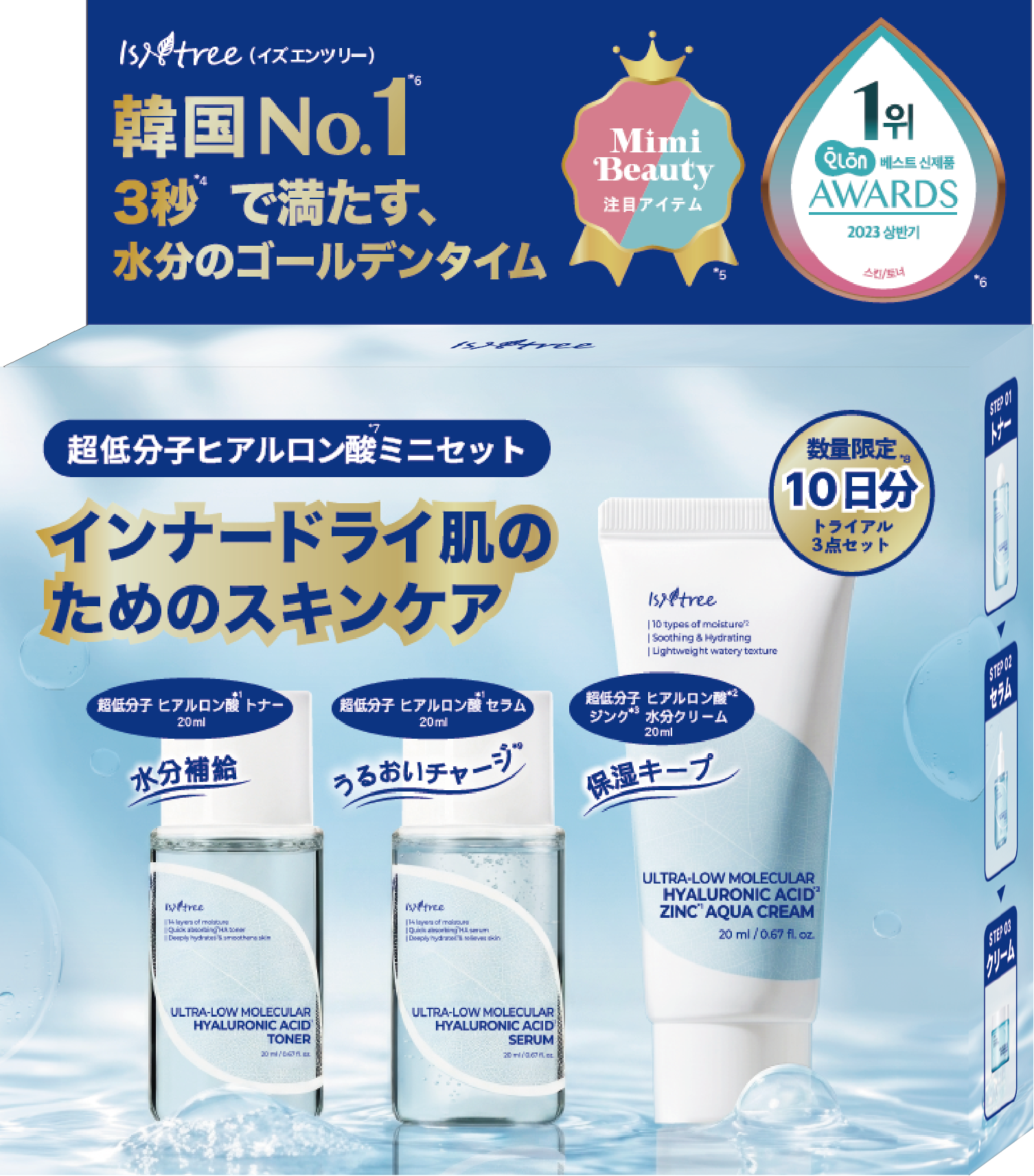 超低分子ヒアルロン酸ミニセット