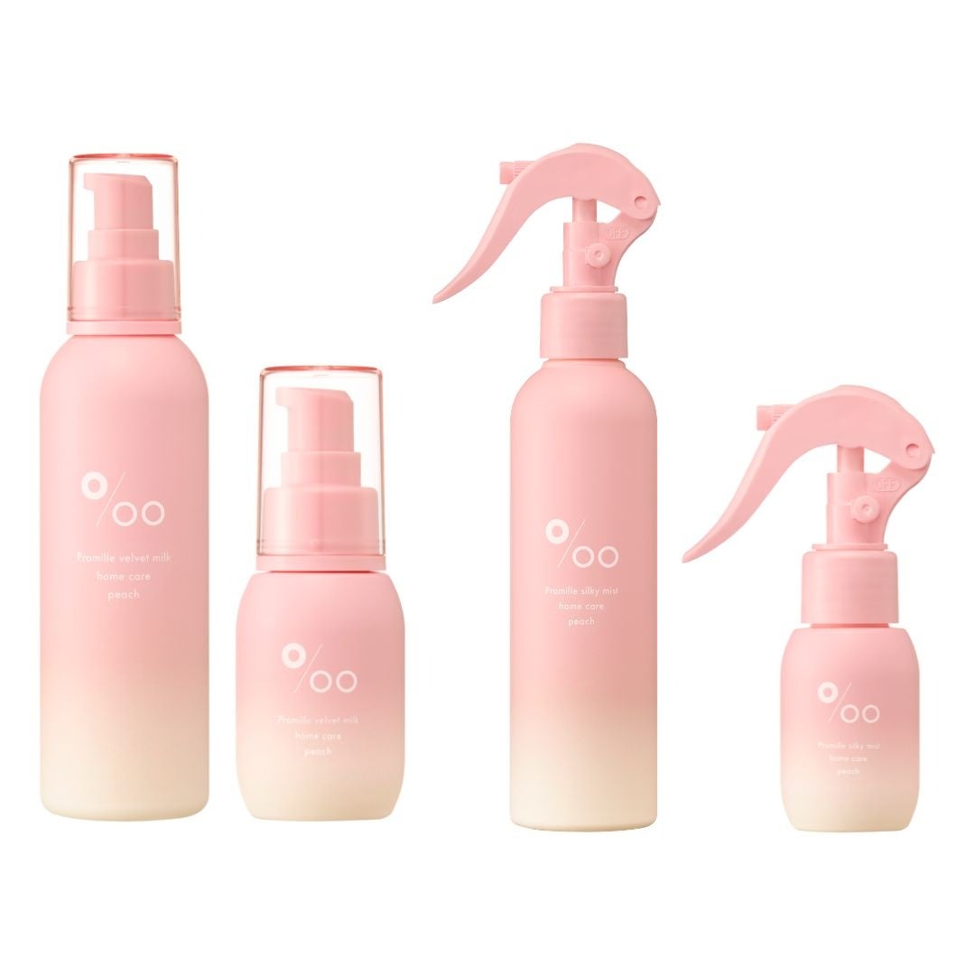 Promille（プロミル）のヘアミルクとミストに、ピクニックピーチの香りが登場