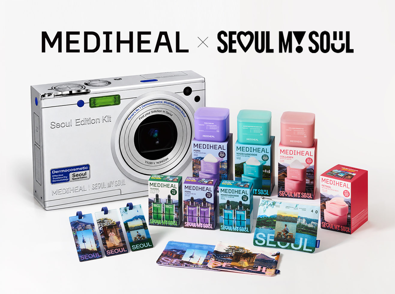 MEDIHEAL×ソウル市『ソウルエディション』漢江・南山・北村を映す全7種