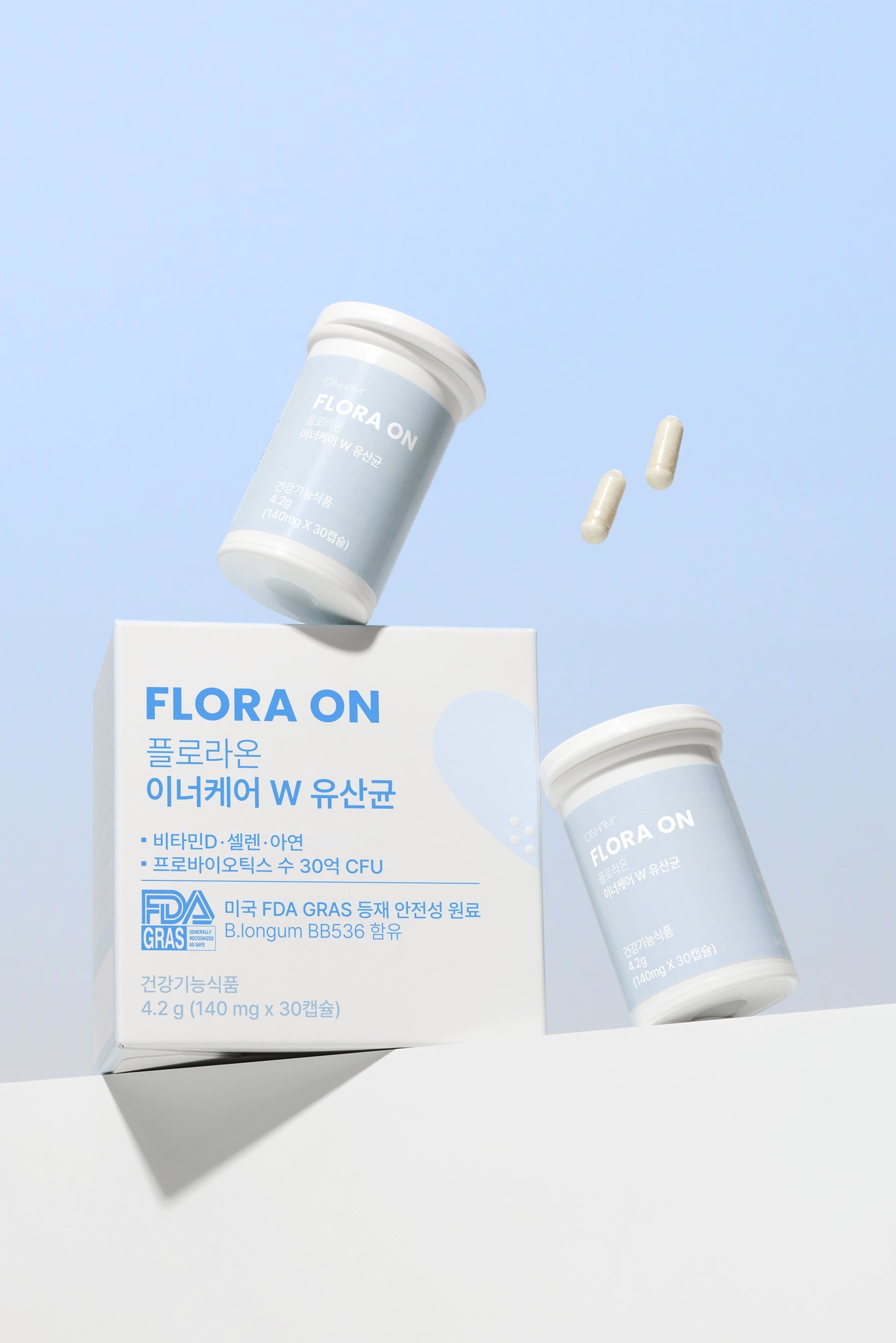 ONHAMが日本上陸。FLORA ON インナーケアW乳酸菌をQoo10で