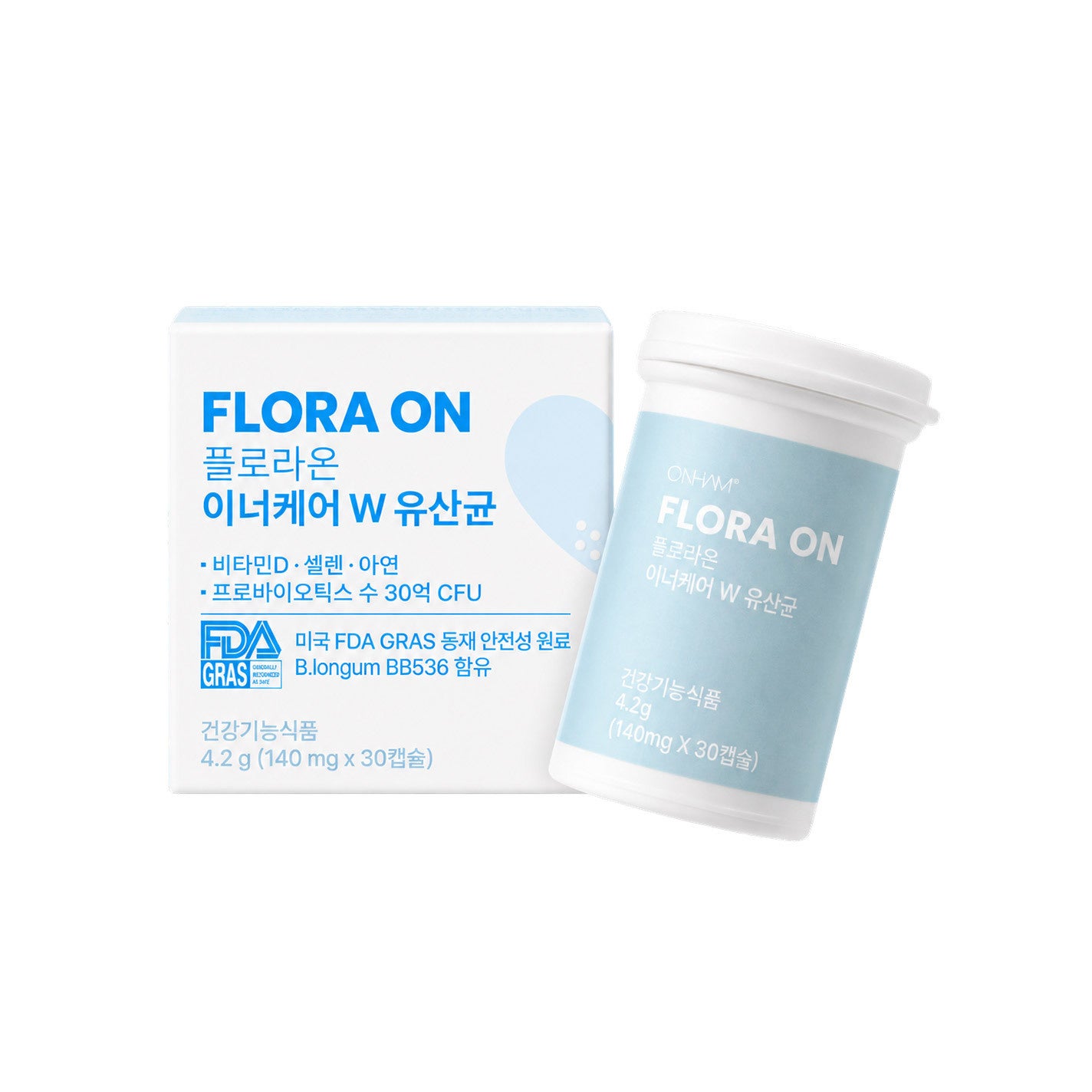 FLORA ON インナーケアW乳酸菌