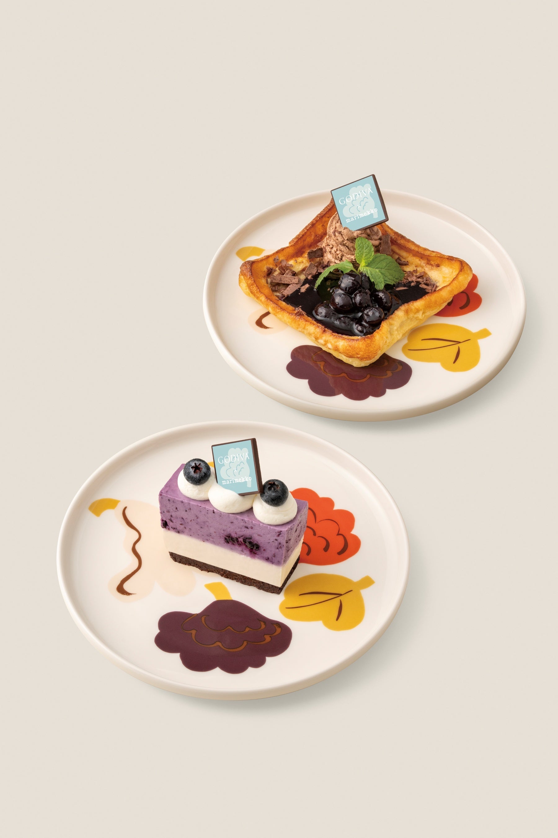 「ゴディバ×マリメッコ」限定メニューが登場。北欧に着想を得たカフェとクレープ