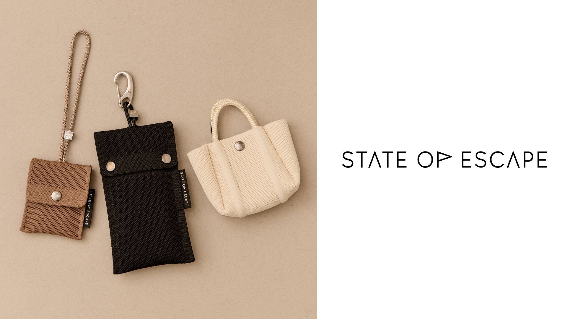 STATE OF ESCAPEが伊勢丹新宿店に期間限定ショップ。新作チャームも