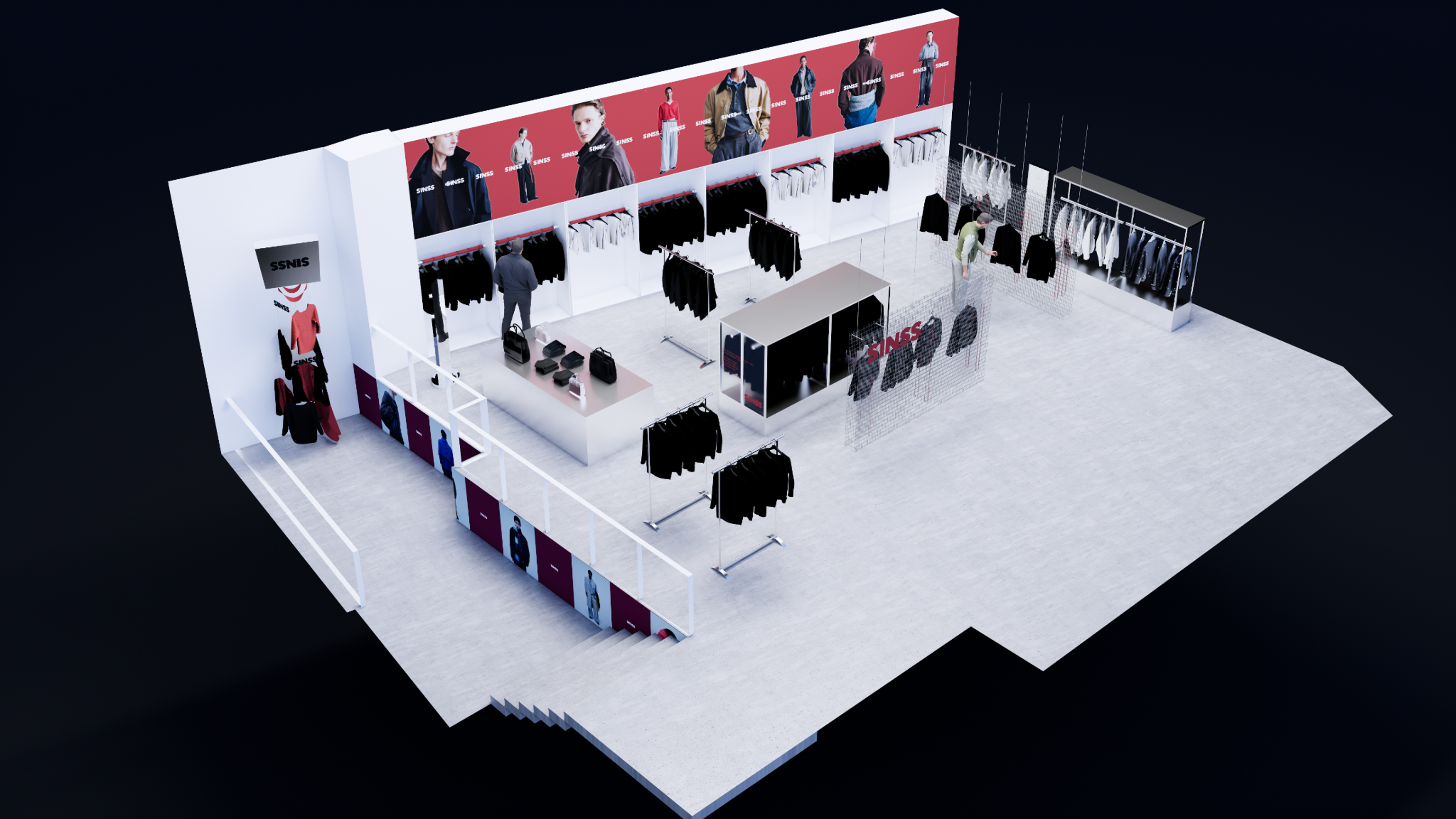 SINSSのブランド史上最大の3周年記念POP-UP STOREがandST TOKYOに