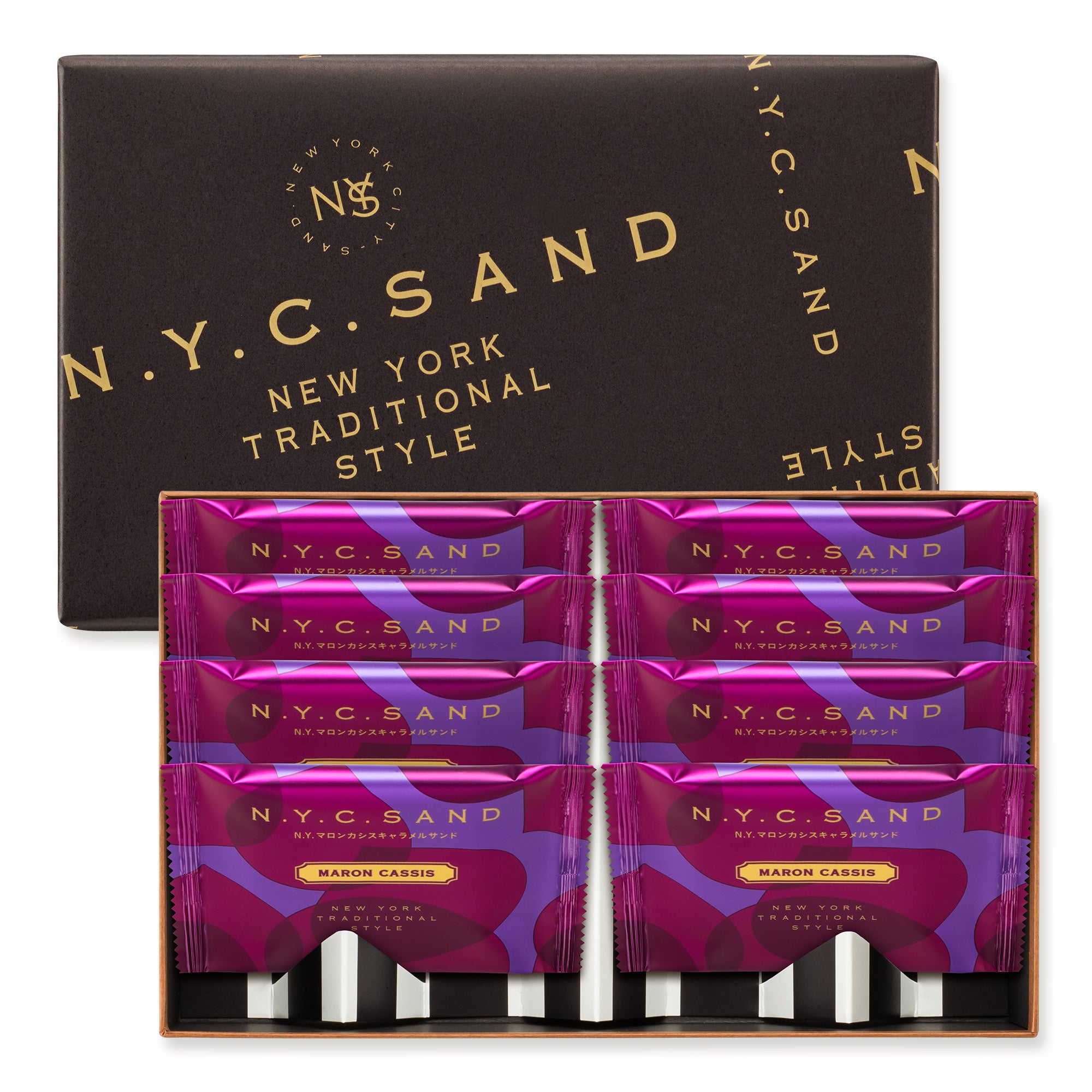 N.Y.マロンカシスキャラメルサンド