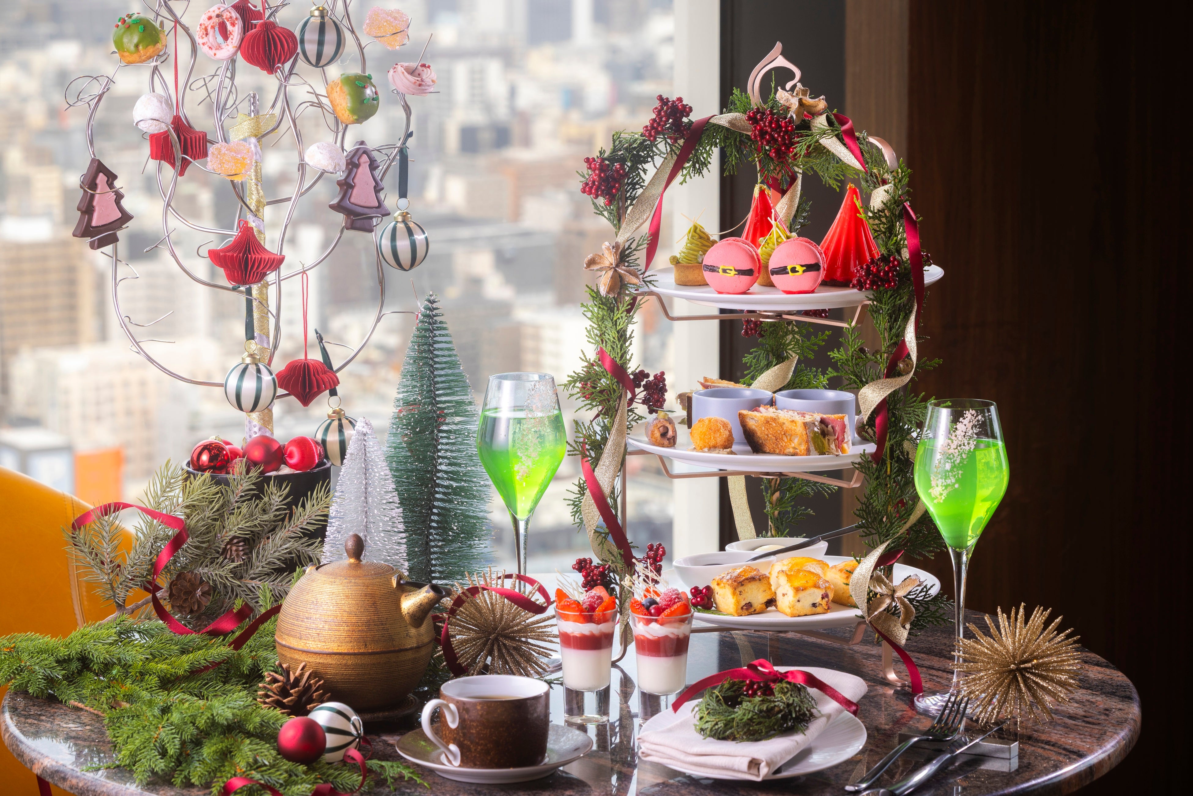 センタラグランドホテル大阪「ウィンター&クリスマスアフタヌーンティー」