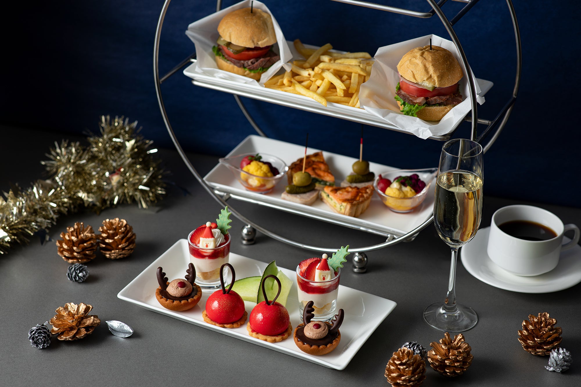 クリスマスイブニングハイティー