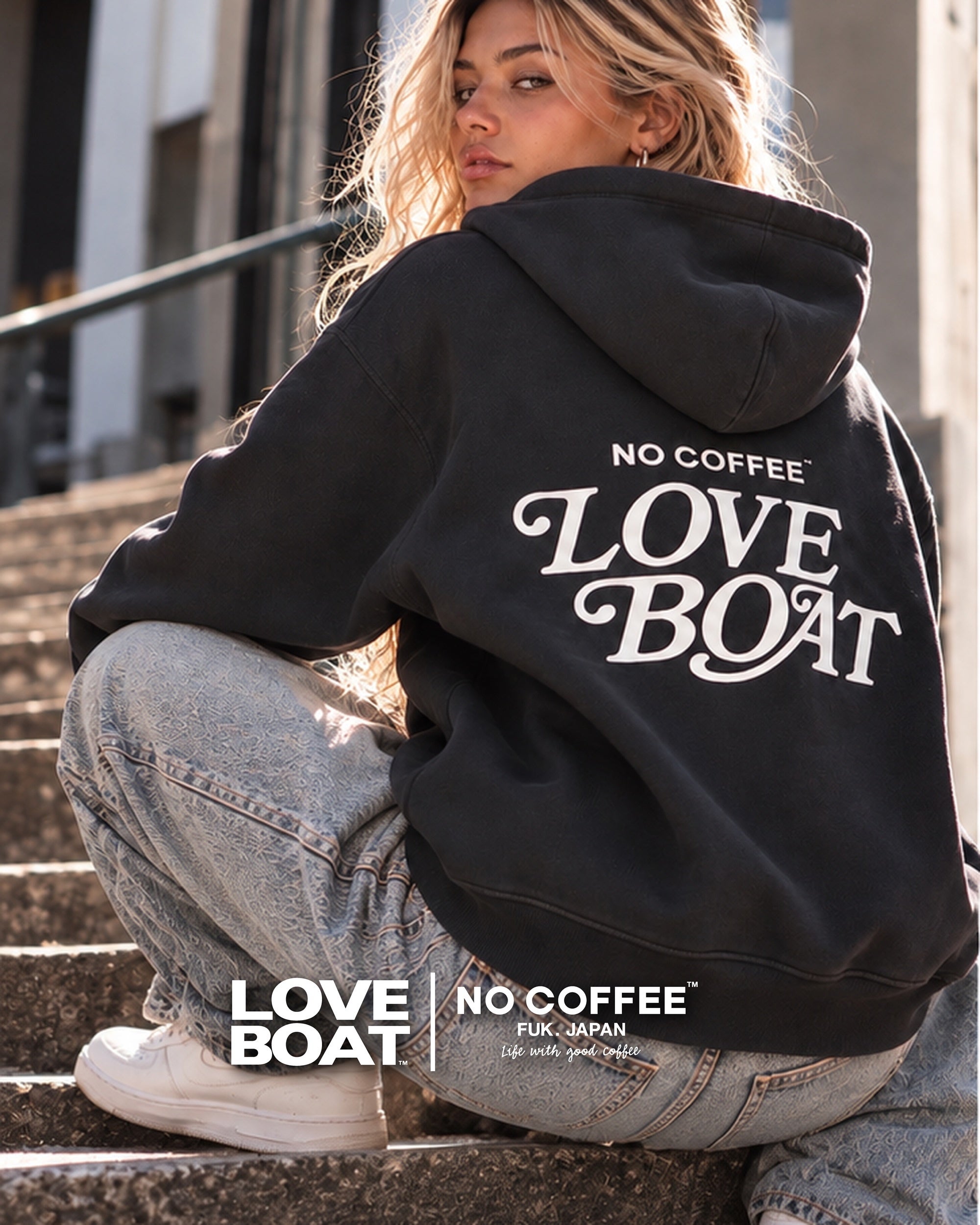 LOVEBOAT × NO COFFEE、初のコラボで全24アイテムが登場