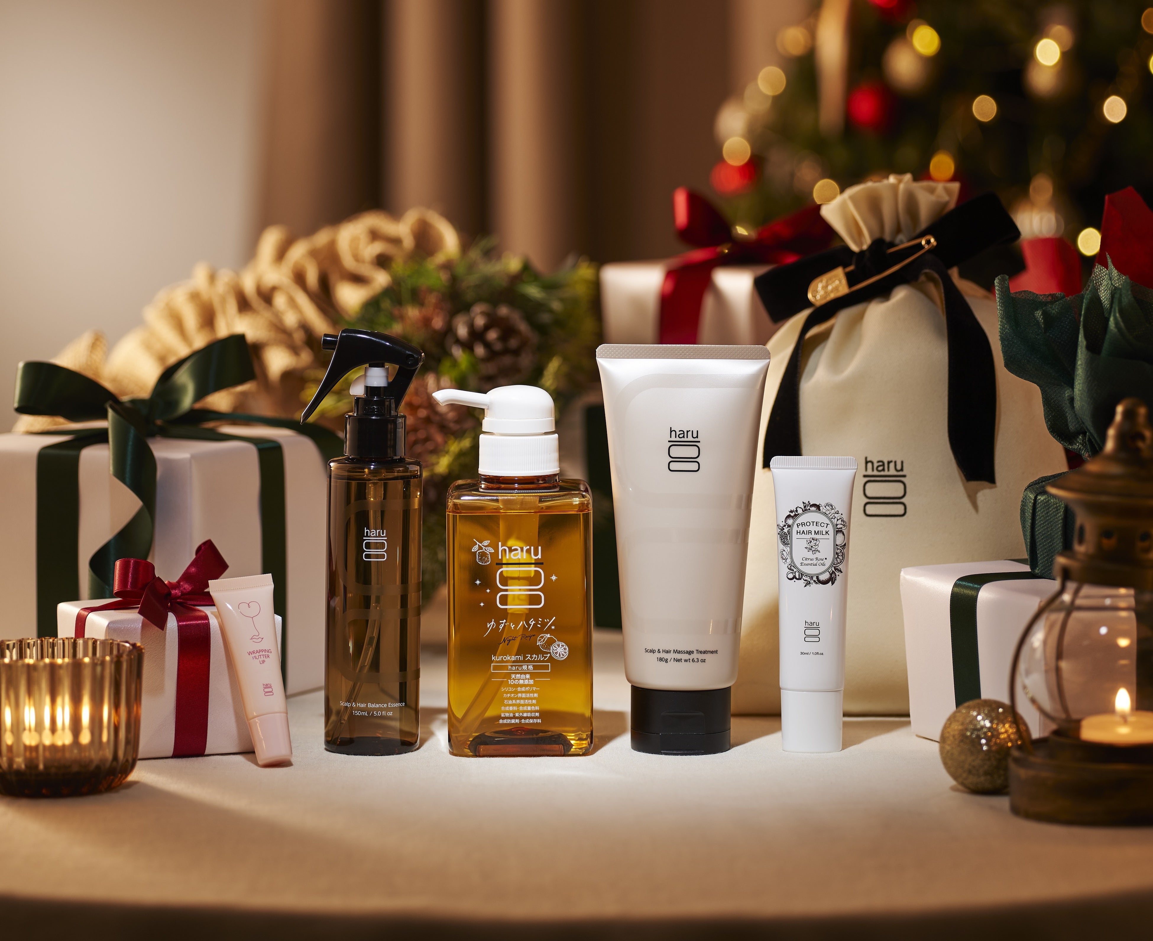 haru「HOLIDAY COLLECTION 2026」、冬の限定コフレ3種