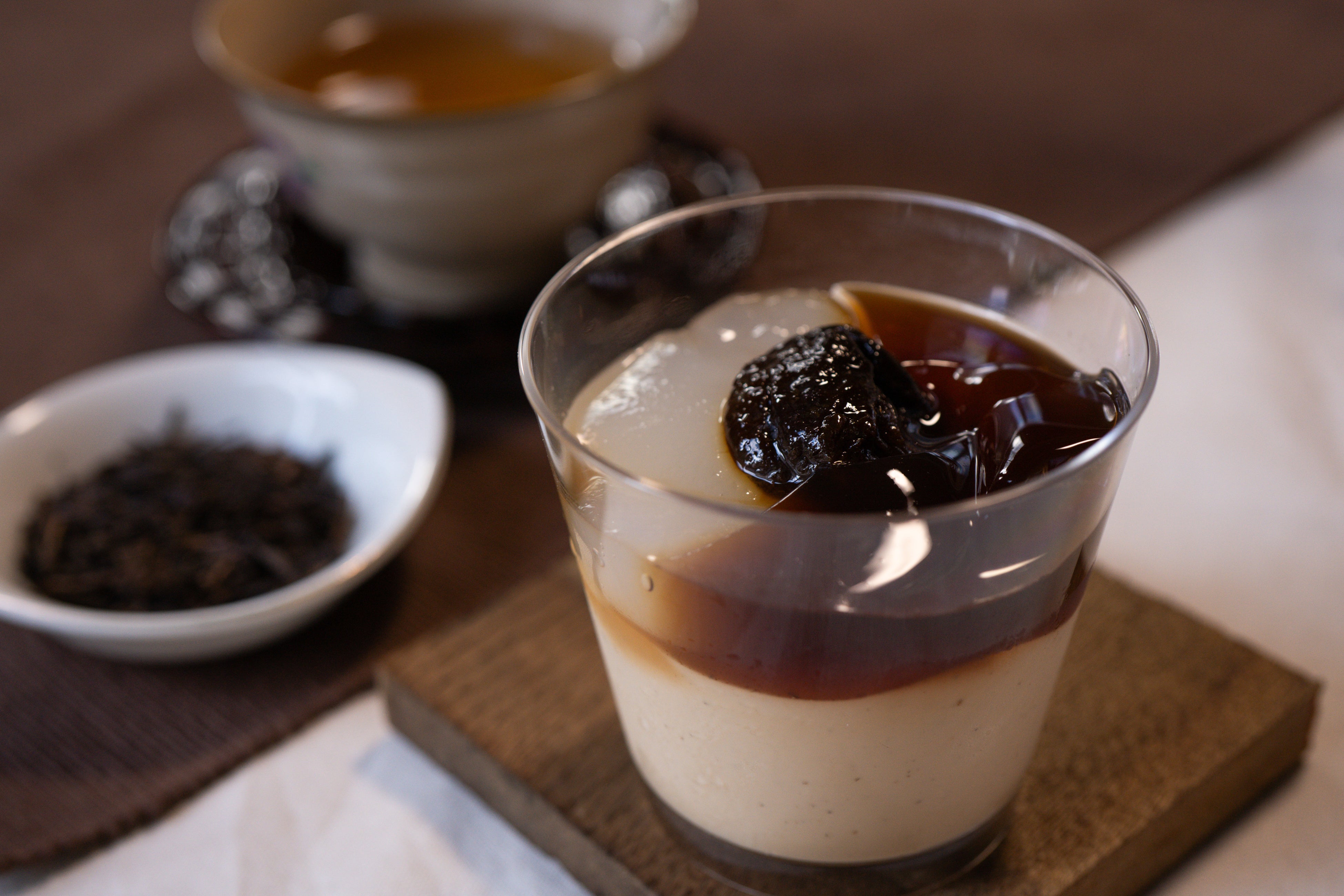 ほうじ茶ブランマンジェ