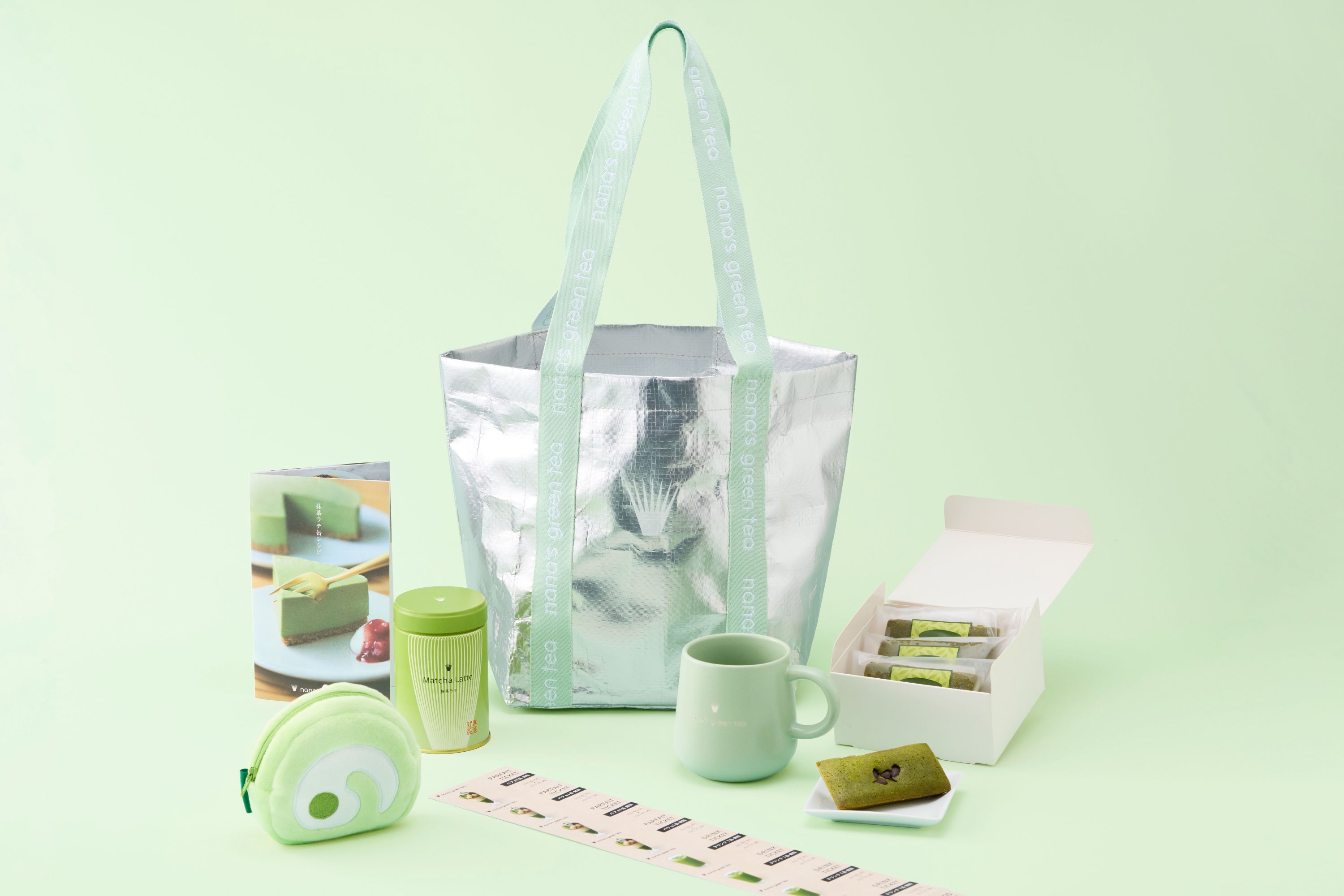 nana's green teaの「2027年福袋」、抹茶ラテ缶やマグカップ入り