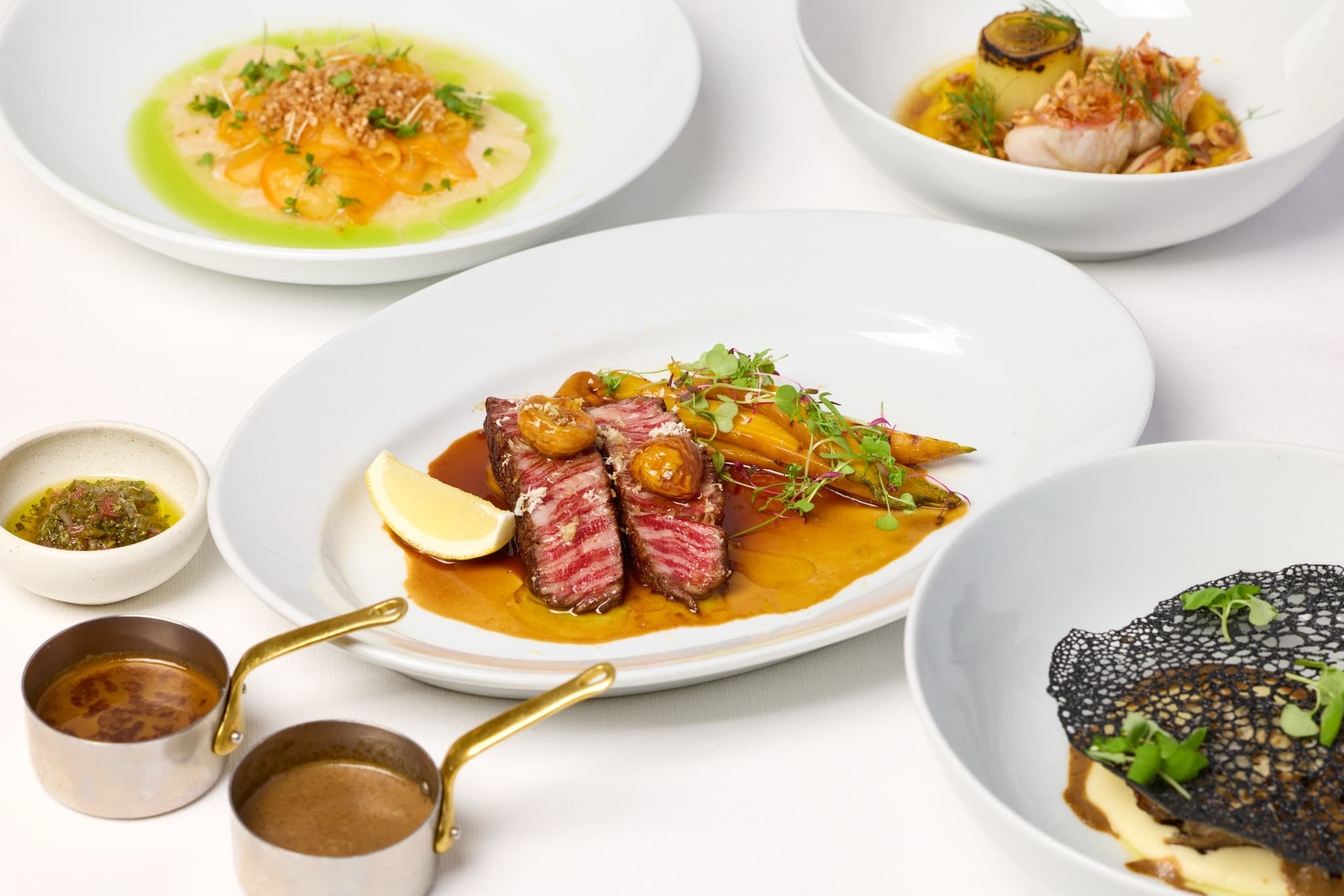 オーク ドアの新料理長が手がける秋のディナーコース「Tour of Japan」