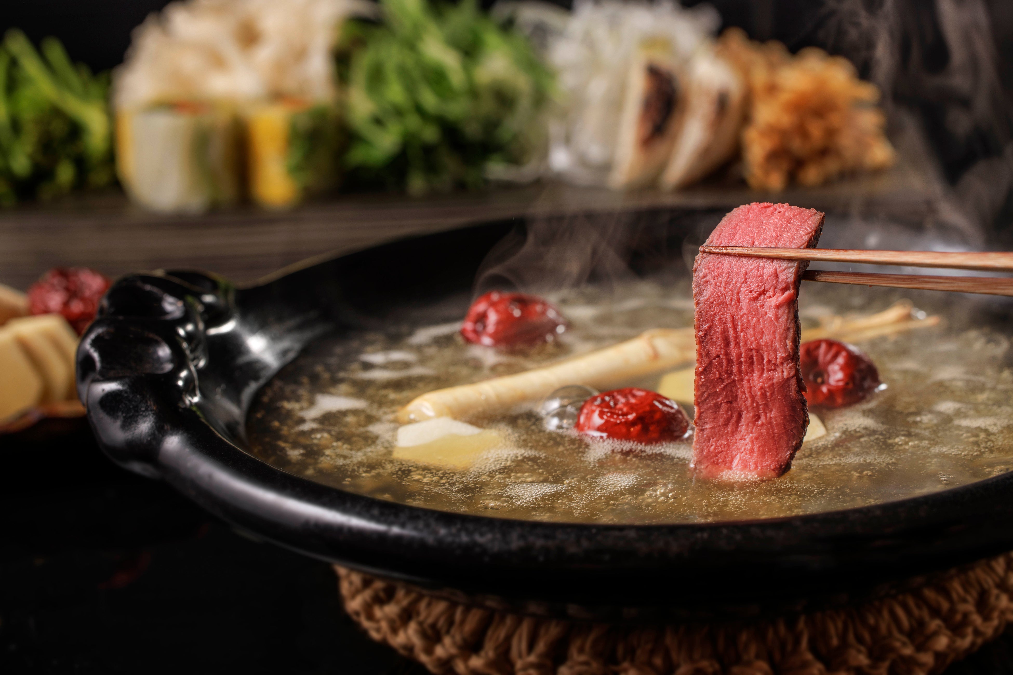 冬谷の薬膳鍋