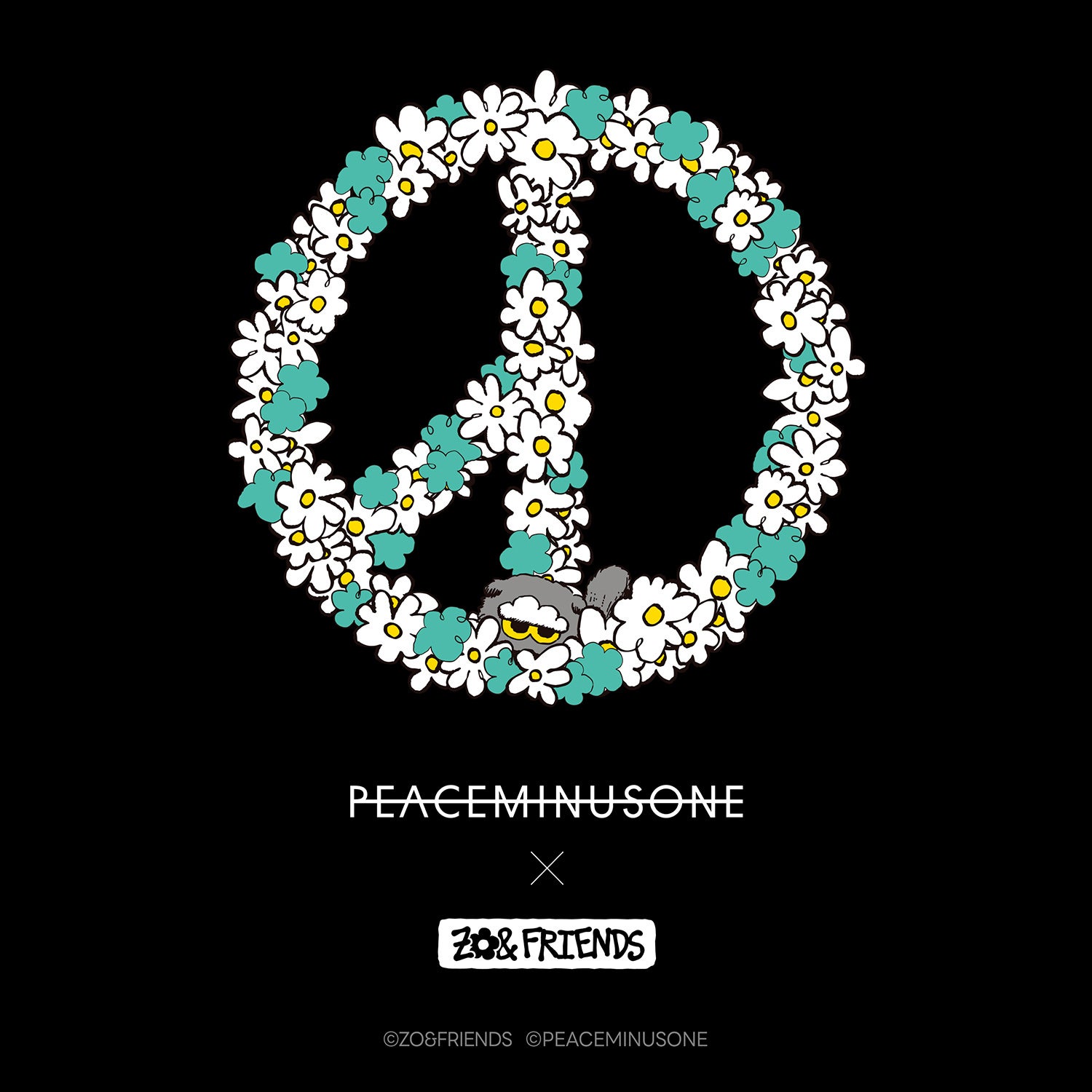 阪急うめだ本店に「PEACEMINUSONE X ZO&FRIENDS」ポップアップ