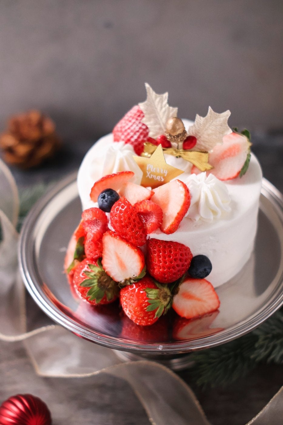 hanafruのクリスマスケーキ予約開始。御堂筋店のフルーツ食べ放題は土日祝も
