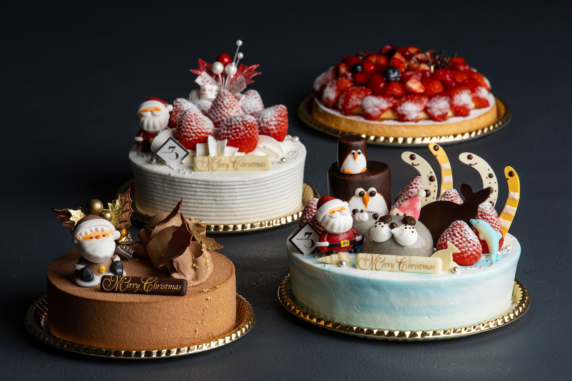 ANAクラウンプラザホテル福岡の「2026クリスマスケーキ」、50周年の復刻ケーキも