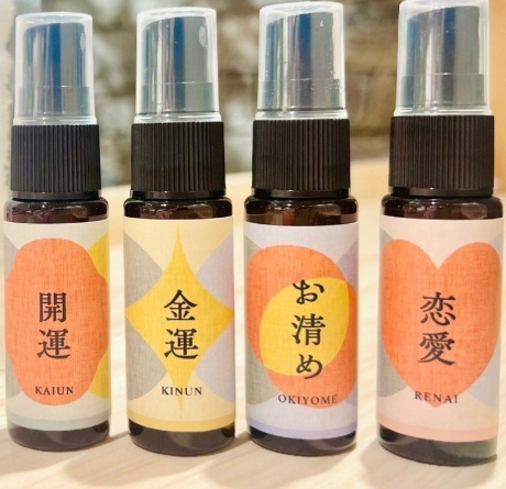 東京ソラマチの縁起物専門店「願」から香りで運気アップ『願いの塩スプレー』が登場です♡
