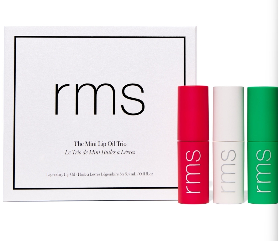 【ホリデー限定】クリーンビューティーの先駆者「rms beauty」から輝く唇を叶える「ミニリップオイルトリオ」が登場♪