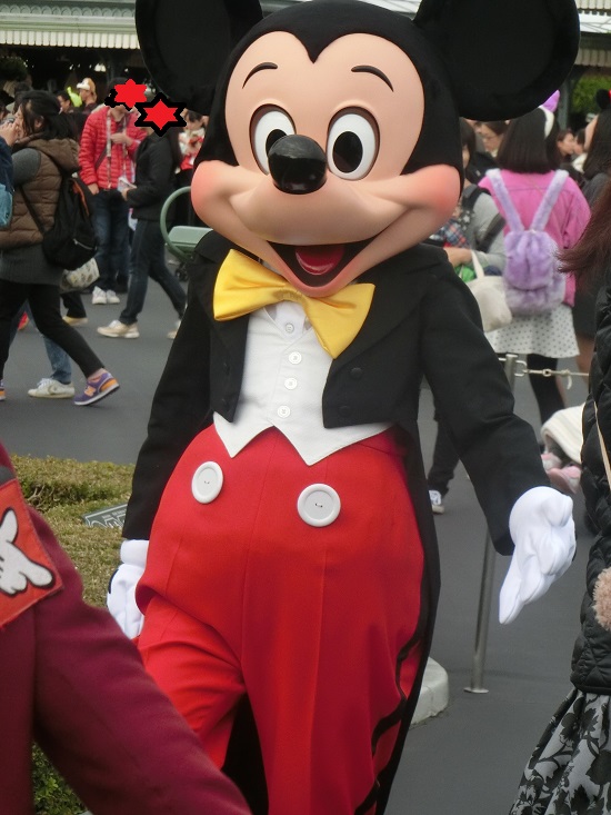 ディズニーランドのクリスマス