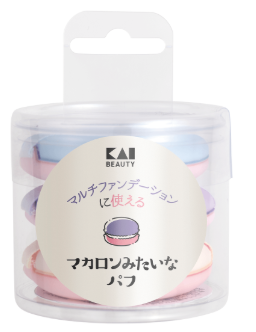 【マカロンみたいなパフ使ってみました！】もちもち感と見た目のかわいさに気分が上がります♡