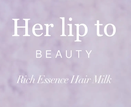 サロン帰りの仕上がりを自宅で♪ Her lip to BEAUTY「RICH ESSENCE HAIR MILK」から"NUDE PEARL"の香りが新登場◇