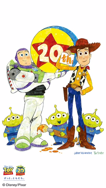 ♡トイストーリー20thアニバーサリーミュージアム♡