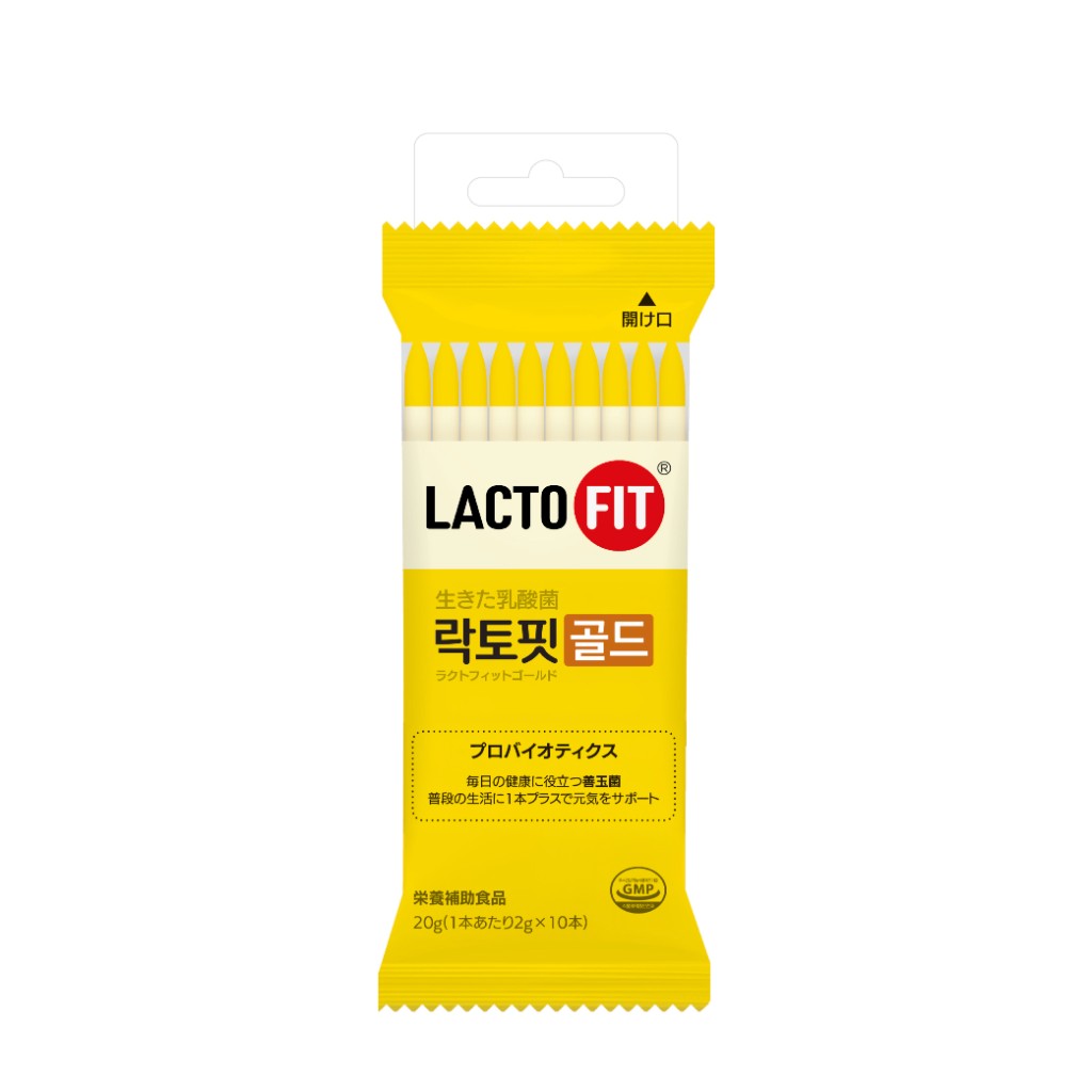 毎日の乳酸菌習慣に♪LACTOFIT『ゴールド 10本セット』を10名様へプレゼント