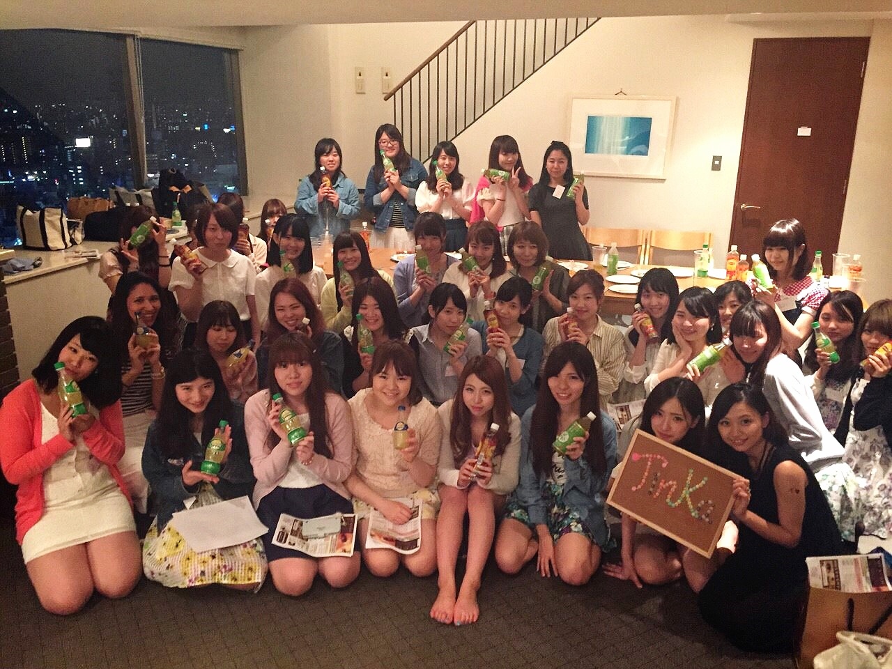 女子会Partyに潜入♡女子大生の新歓